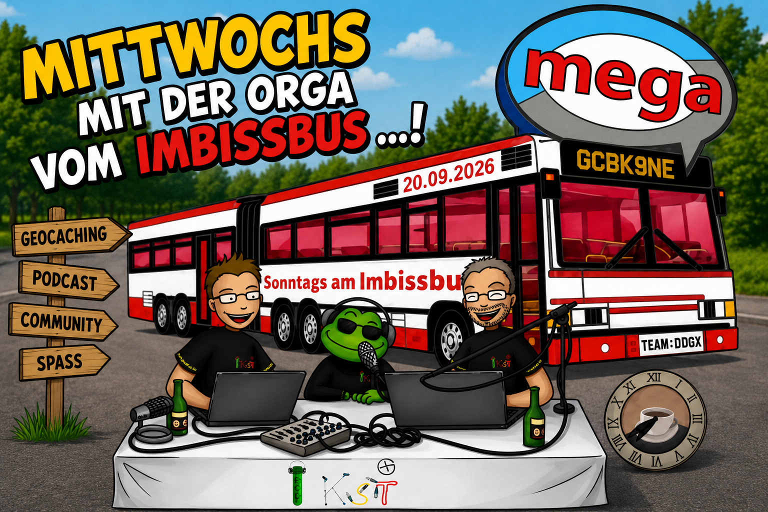 podKst-328 Mittwochs mit der Orga vom Imbissbus ... episode artwork